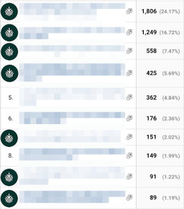 Ecommerce Content Marketing Results